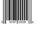 Barcode Image for UPC code 016167000098