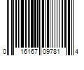 Barcode Image for UPC code 016167097814