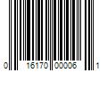 Barcode Image for UPC code 016170000061. Product Name: Mevotech Supreme Mevotech MS80500 Suspension Ball Joint Fits select: 2006-2012 MITSUBISHI ECLIPSE  2004-2011 MITSUBISHI GALANT