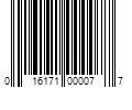 Barcode Image for UPC code 016171000077