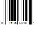 Barcode Image for UPC code 016185129184