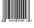 Barcode Image for UPC code 016200000993