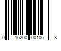 Barcode Image for UPC code 016200001068