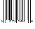 Barcode Image for UPC code 016200002836