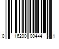 Barcode Image for UPC code 016200004441