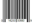 Barcode Image for UPC code 016200005509