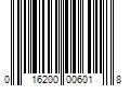 Barcode Image for UPC code 016200006018