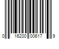 Barcode Image for UPC code 016200006179