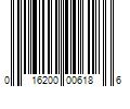 Barcode Image for UPC code 016200006186