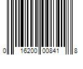 Barcode Image for UPC code 016200008418