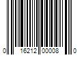 Barcode Image for UPC code 016212000080