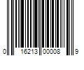 Barcode Image for UPC code 016213000089