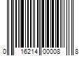 Barcode Image for UPC code 016214000088