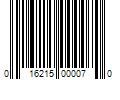 Barcode Image for UPC code 016215000070