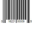 Barcode Image for UPC code 016221000095