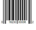 Barcode Image for UPC code 016230000062