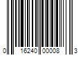 Barcode Image for UPC code 016240000083