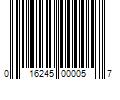 Barcode Image for UPC code 016245000057