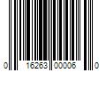 Barcode Image for UPC code 016263000060