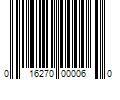 Barcode Image for UPC code 016270000060