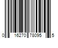 Barcode Image for UPC code 016270780955