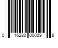 Barcode Image for UPC code 016280000098