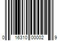 Barcode Image for UPC code 016310000029