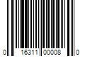 Barcode Image for UPC code 016311000080