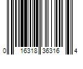 Barcode Image for UPC code 016318363164