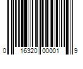 Barcode Image for UPC code 016320000019