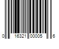 Barcode Image for UPC code 016321000056