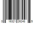 Barcode Image for UPC code 016321262485