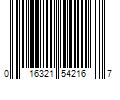 Barcode Image for UPC code 016321542167