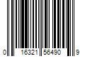 Barcode Image for UPC code 016321564909