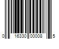 Barcode Image for UPC code 016330000085