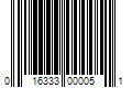 Barcode Image for UPC code 016333000051