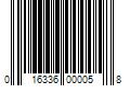 Barcode Image for UPC code 016336000058