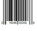 Barcode Image for UPC code 016346000086