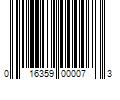 Barcode Image for UPC code 016359000073