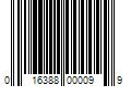 Barcode Image for UPC code 016388000099