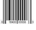 Barcode Image for UPC code 016400000083