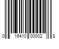 Barcode Image for UPC code 016410000028