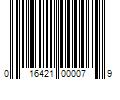 Barcode Image for UPC code 016421000079