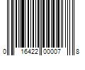 Barcode Image for UPC code 016422000078