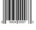 Barcode Image for UPC code 016434000073