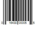 Barcode Image for UPC code 016438000055