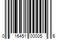 Barcode Image for UPC code 016451000056