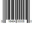 Barcode Image for UPC code 016464000050