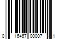 Barcode Image for UPC code 016467000071