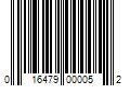 Barcode Image for UPC code 016479000052